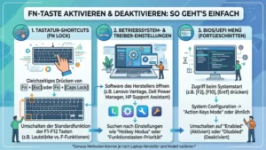 Fn-Taste aktivieren und deaktivieren: So geht’s einfach