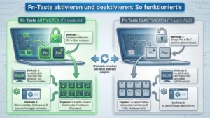 Fn-Taste aktivieren und deaktivieren – so klappt’s