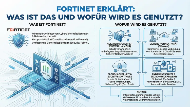 Fortinet erklärt: Was ist das und wofür wird es genutzt?