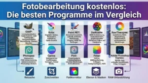 Fotobearbeitung kostenlos: Die besten Programme im Vergleich