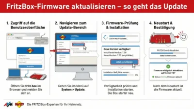 FritzBox-Firmware aktualisieren – so geht das Update