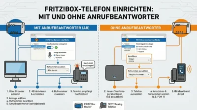 FritzBox-Telefon einrichten: Mit und ohne Anrufbeantworter