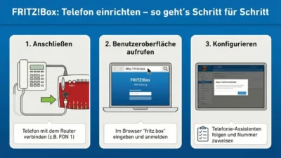 FritzBox: Telefon einrichten – so geht’s Schritt für Schritt