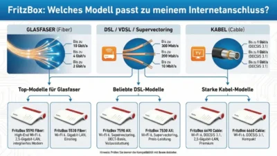 FritzBox: Welches Modell passt zu meinem Internetanschluss?