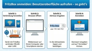 FritzBox anmelden: Benutzeroberfläche aufrufen – so geht’s