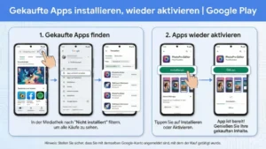 Gekaufte Apps installieren, wieder aktivieren | Google Play