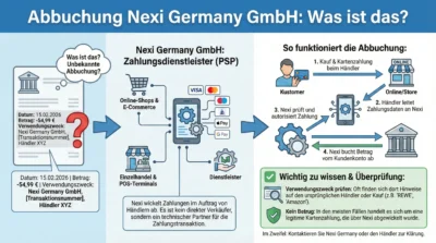 Abbuchung Nexi Germany GmbH: Was ist das?
