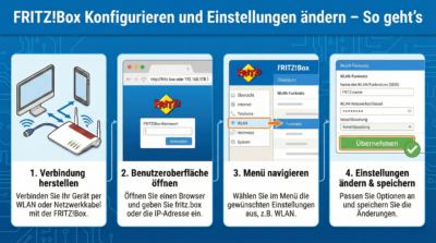 FritzBox konfigurieren und Einstellungen ändern – so geht’s