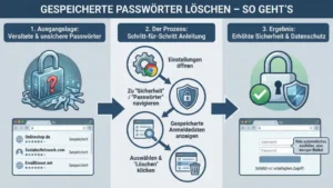 Gespeicherte Passwörter löschen – so geht’s