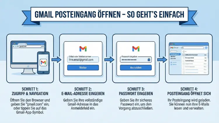 Gmail Posteingang öffnen – so geht’s einfach