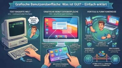 Grafische Benutzeroberfläche: Was ist GUI? – Einfach erklärt