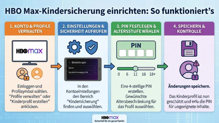 HBO Max-Kindersicherung einrichten: So funktioniert’s