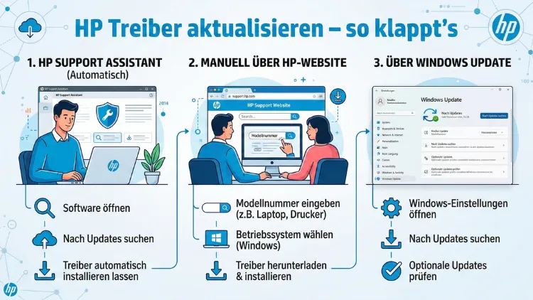 HP Treiber aktualisieren – so klappt’s