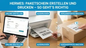 Hermes: Paketschein erstellen und drucken – so geht’s richtig