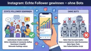 Instagram: Echte Follower gewinnen – ohne Bots