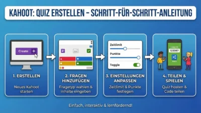 Kahoot: Quiz erstellen – Schritt-für-Schritt-Anleitung