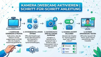 Kamera (Webcam) aktivieren | Schritt-für-Schritt Anleitung