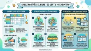 Kreuzworträtsel-Hilfe | So geht’s: Lösungen + Geheimtipp