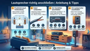 Lautsprecher richtig anschließen | Anleitung & Tipps