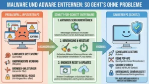 Malware und Adware entfernen: So geht’s ohne Probleme