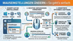 Mauseinstellungen ändern » So geht’s einfach