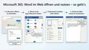 Microsoft 365: Word im Web öffnen und nutzen – so geht’s