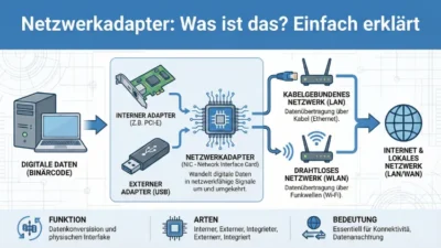 Netzwerkadapter: Was ist das? Einfach erklärt