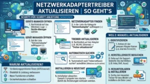 Netzwerkadaptertreiber aktualisieren | So geht’s
