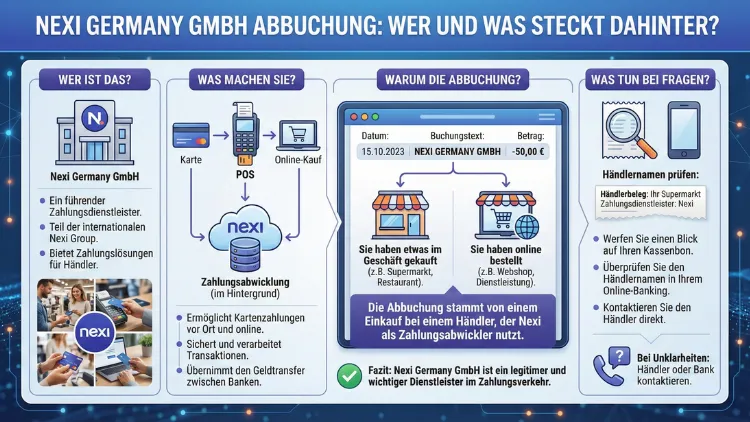 Nexi Germany GmbH Abbuchung: Wer und was steckt dahinter?