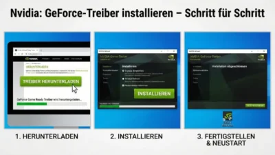 Nvidia: GeForce-Treiber installieren – Schritt für Schritt