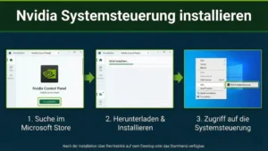 Nvidia: Systemsteuerung installieren – Schritt für Schritt