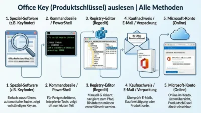Office Key (Produktschlüssel) auslesen | Alle Methoden