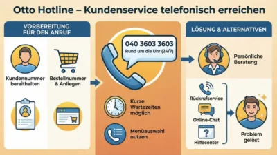 Otto Hotline – Kundenservice telefonisch erreichen