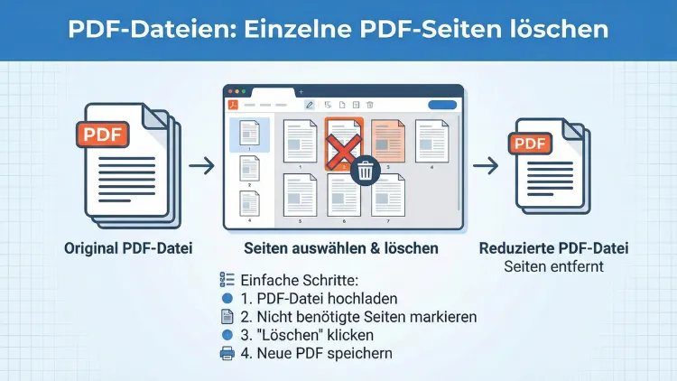 PDF-Dateien: Einzelne PDF-Seiten löschen – so geht’s