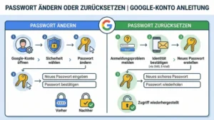 Passwort ändern oder zurücksetzen | Google-Konto Anleitung