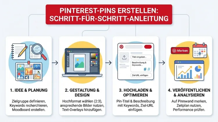 Pinterest-Pins erstellen: Schritt-für-Schritt-Anleitung