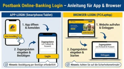 Postbank Online-Banking Login – so klappt die Anmeldung