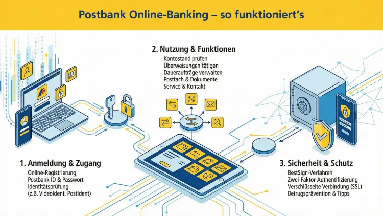 Postbank Online-Banking – so funktioniert’s