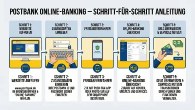 Postbank Online-Banking – so geht’s Schritt für Schritt