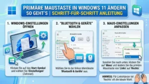 Primäre Maustaste in Windows 11 ändern | So geht’s