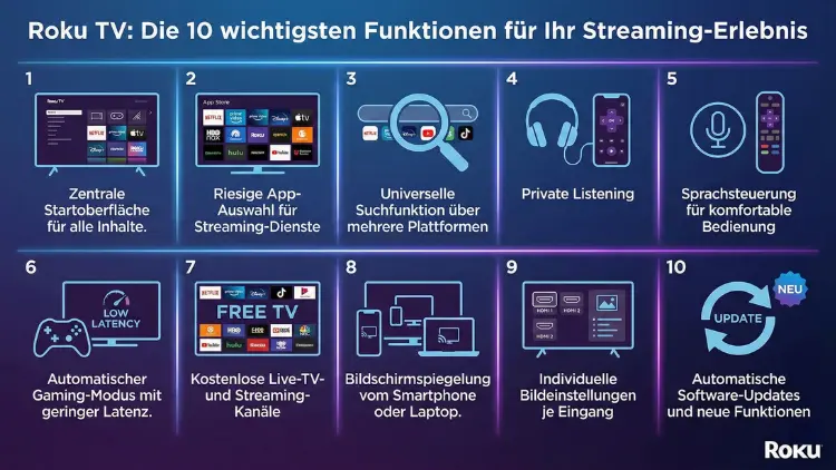 Roku TV: 10 Funktionen, die euer TV-Erlebnis verbessern