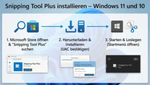Snipping Tool Plus installieren – Windows 11 und 10