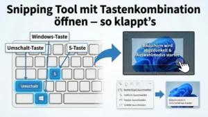 Snipping Tool mit Tastenkombination öffnen – so klappt’s