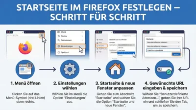 Startseite im Firefox festlegen – Schritt für Schritt