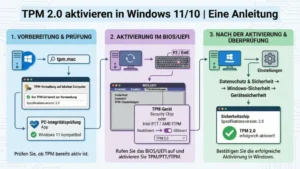 TPM 2.0 aktivieren in Windows 11/10 | Eine Anleitung