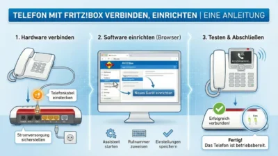 Telefon mit FritzBox verbinden, einrichten | Eine Anleitung