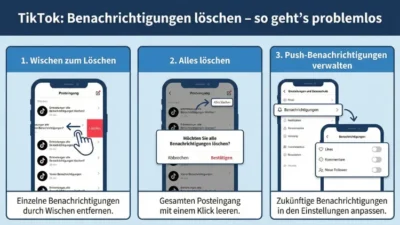TikTok: Benachrichtigungen löschen – so geht’s problemlos
