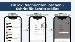 TikTok: Nachrichten löschen – Schritt für Schritt erklärt