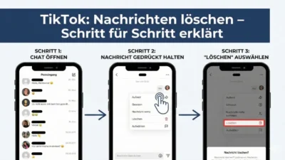 TikTok: Nachrichten löschen – Schritt für Schritt erklärt
