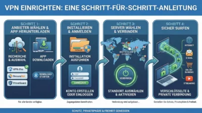 VPN einrichten: Eine Schritt-für-Schritt-Anleitung